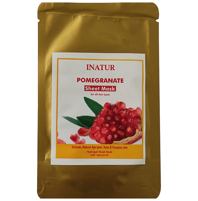 Inatur Sheet Mask Pomegranate