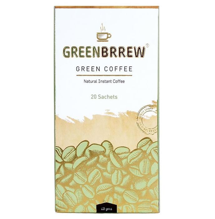 Green Brrew Coffee Sachet (3gm Each) Natural Instant