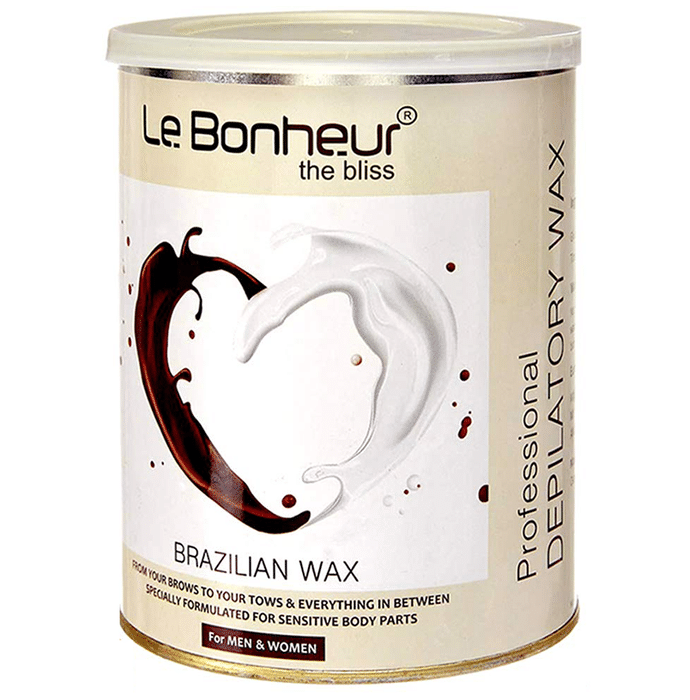 Le Bonheur Brazilian Wax with Post Wax Oil 30ml & Pre Wax Gel 45ml Free