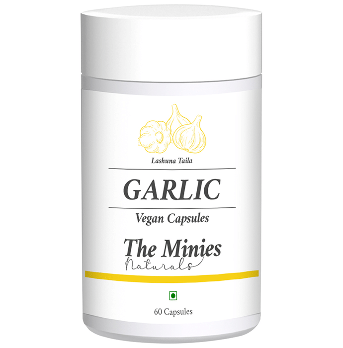 The Minies Naturals Garlic Vegan Capsule
