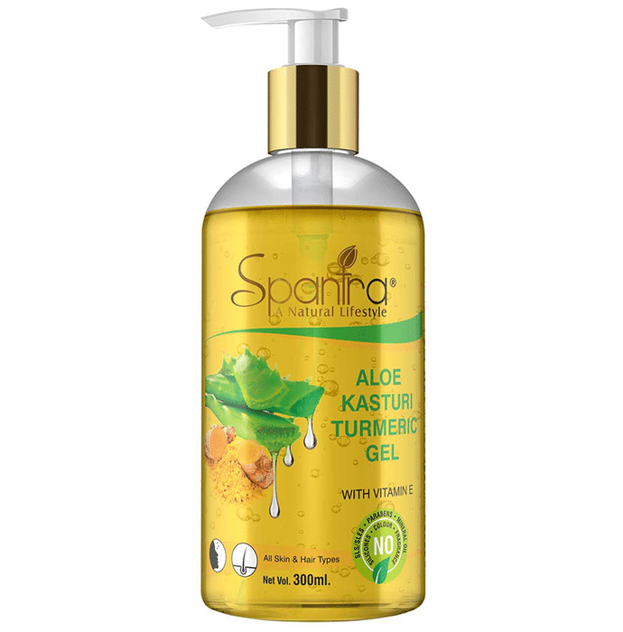 Spantra Aloe Kasturi Turmeric Gel