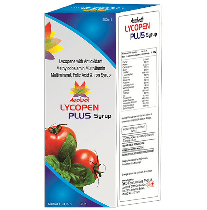 Aushadh Lycopen Plus Syrup