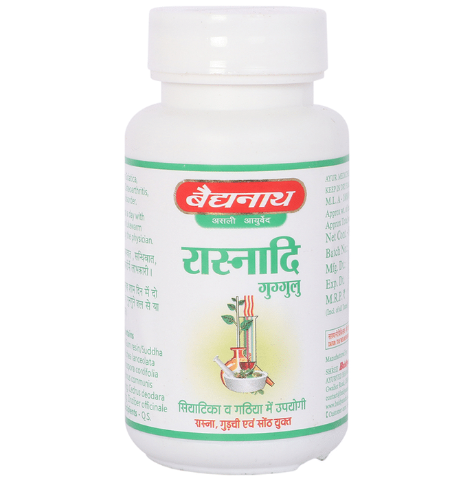Baidyanath (Jhansi) Rasnadi Guggulu Tablet