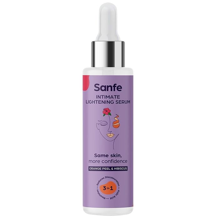 Sanfe Intimate Lightening Serum Orange Peel & Hibiscus