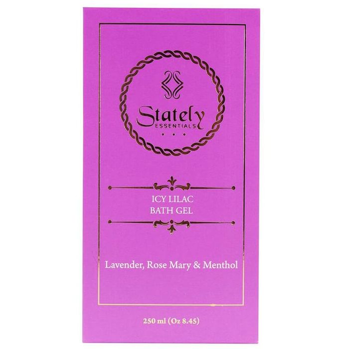 Stately Essentials Bath Gel Icy Liliac