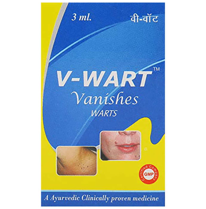 V-Wart Remover Liquid for Plantar & Common Warts