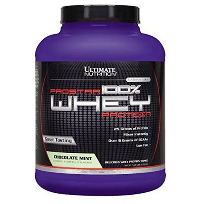 Ultimate Nutrition Prostar 100% Whey Protein Chocolate Mint Powder