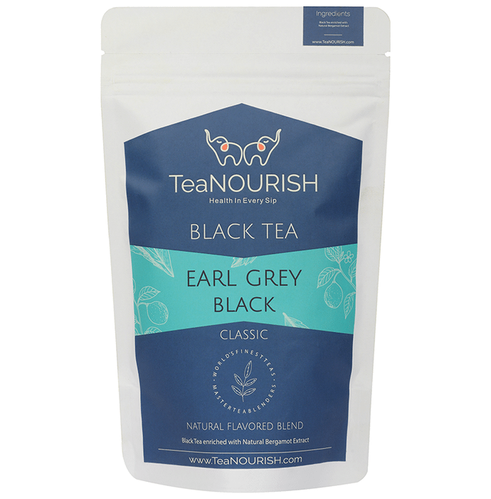 TeaNourish Black Tea Earl Grey Black