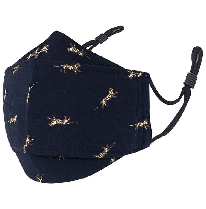 Kawach Mask Premium Cotton Printed Designer Fashion Small