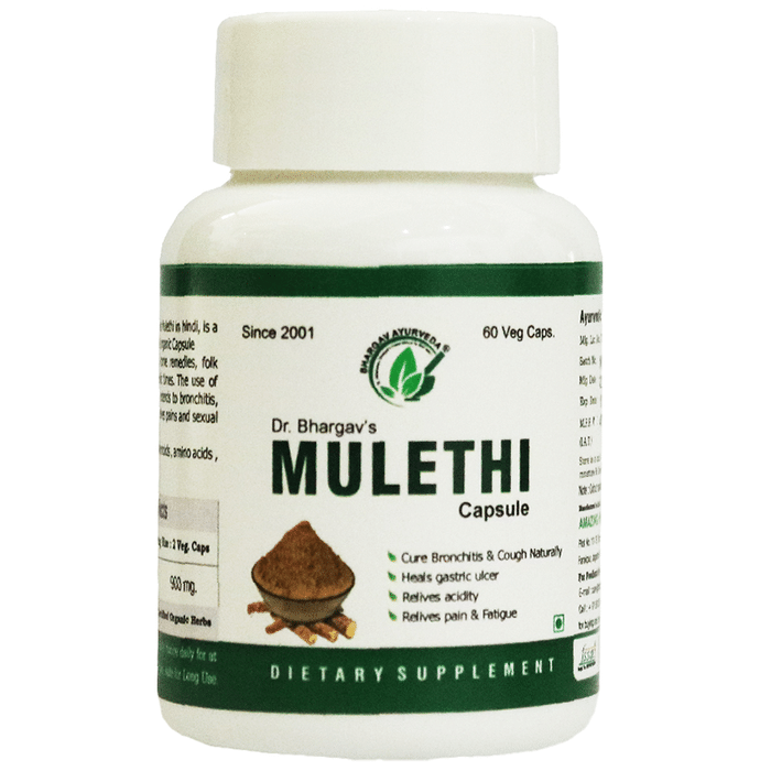 Dr.Bhargav’s Mulethi Veg Capsule