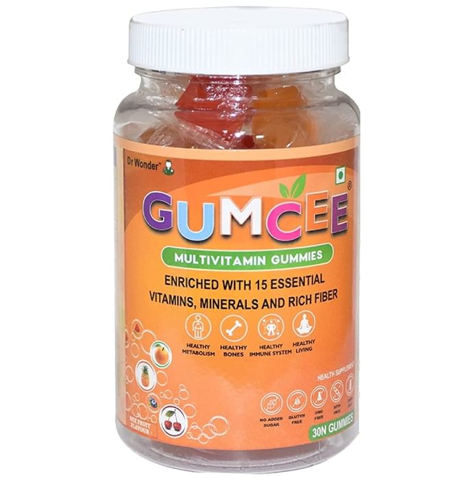 Gumcee Multivitamin Gummies Mix Fruit