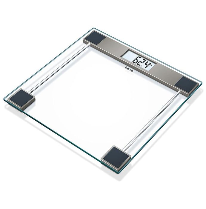 Beurer GS 11 Glass Bathroom/Weighing Scale Transparent