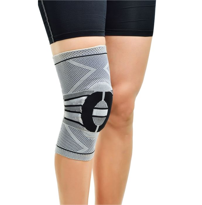 Dyna 3D Knitted Knee Cap XL Black Left