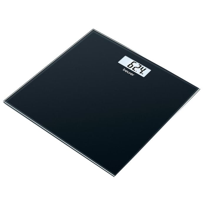 Beurer GS 10 Glass Bathroom/Weighing Scale Black