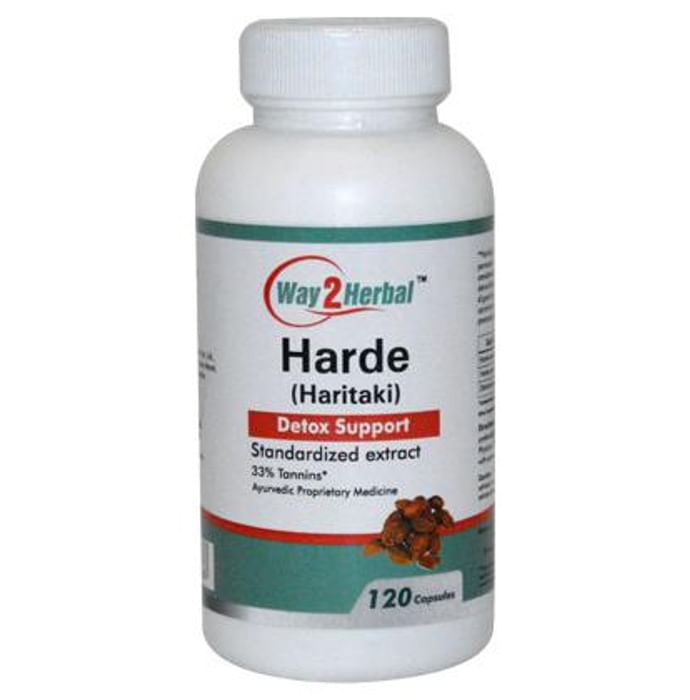 Way2Herbal Harde (Haritaki) Capsule