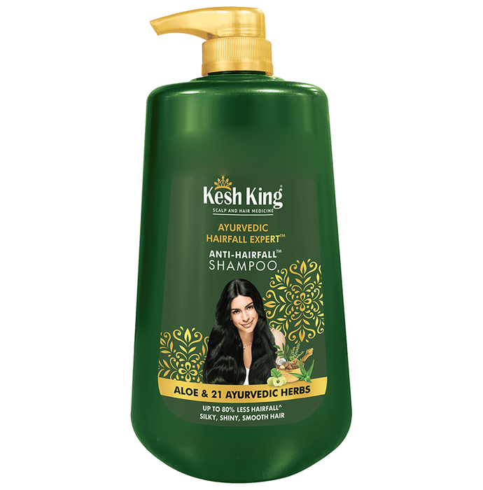 Kesh King Scalp and Hair Medicine Anti-Hairfall Aloe and 21 Herbs Shampoo