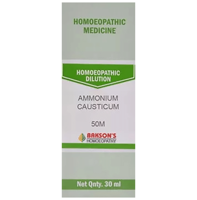 Bakson's Ammonium Causticum Dilution 50M