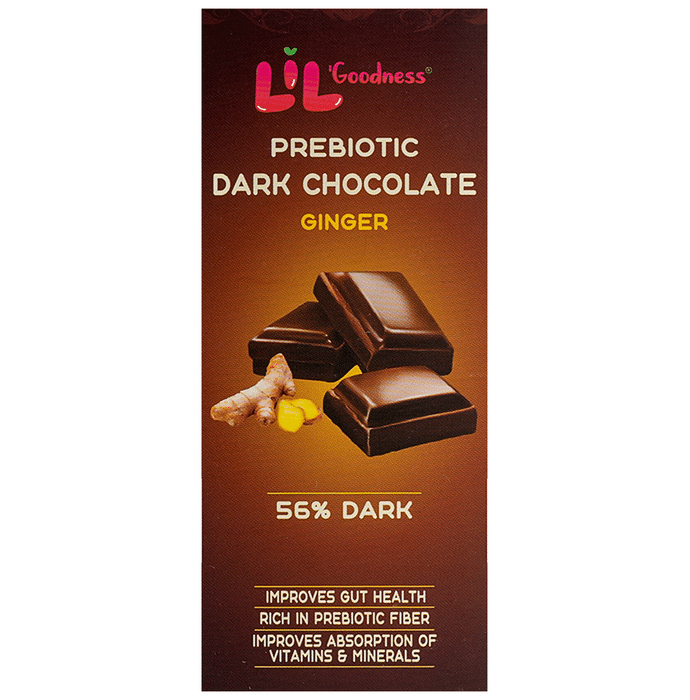 Lil Goodness Prebiotic Dark Chocolate Ginger