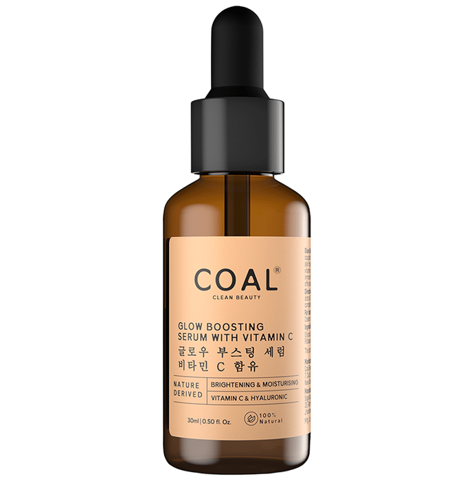 Coal Clean Beauty Glow Boosting Serum with Vitamin C