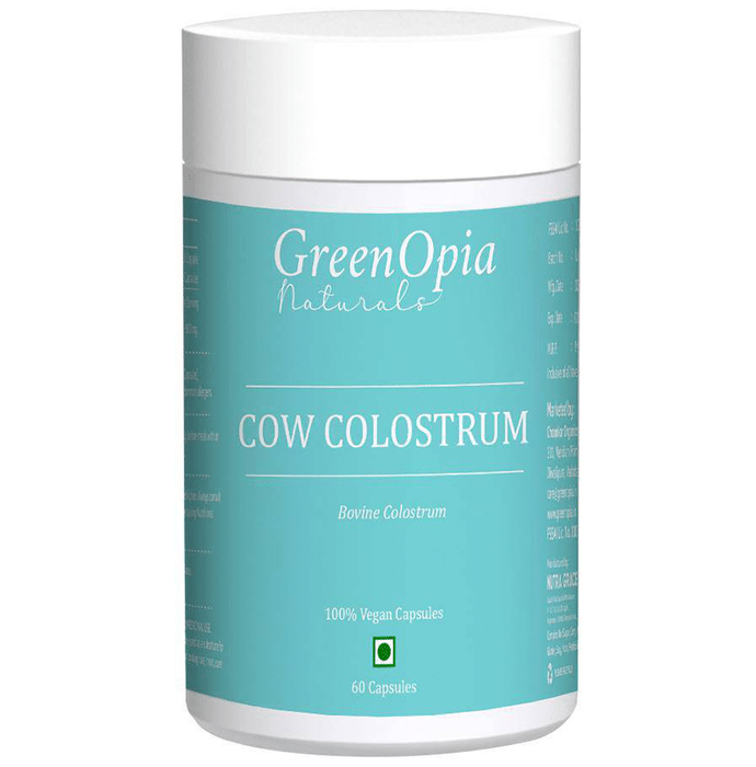 GreenOpia Naturals Cow Colostrum Vegan Capsule