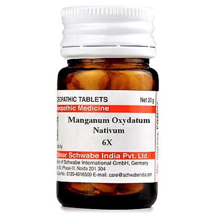 Dr Willmar Schwabe India Manganum Oxydatum Nativum Trituration Tablet 3X