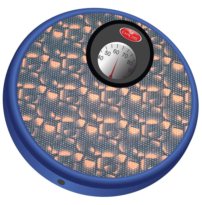 EASYCARE EC3033 Round Manual Weighing Scale Monitor Blue