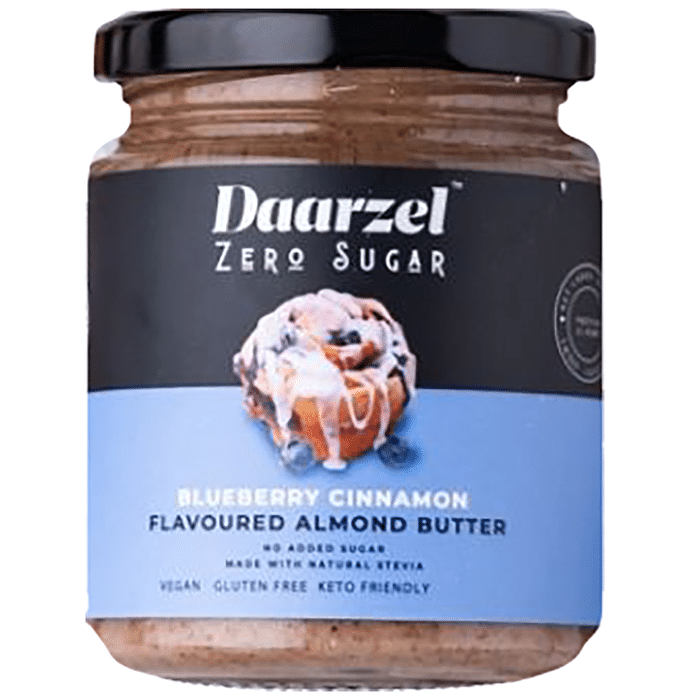 Daarzel Blueberry Cinnamon Flavoured Zero Sugar Almond Butter