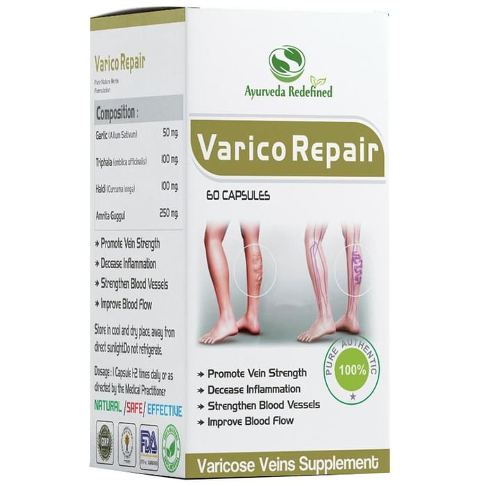 Ayurveda Redefined Varico Repair Capsule