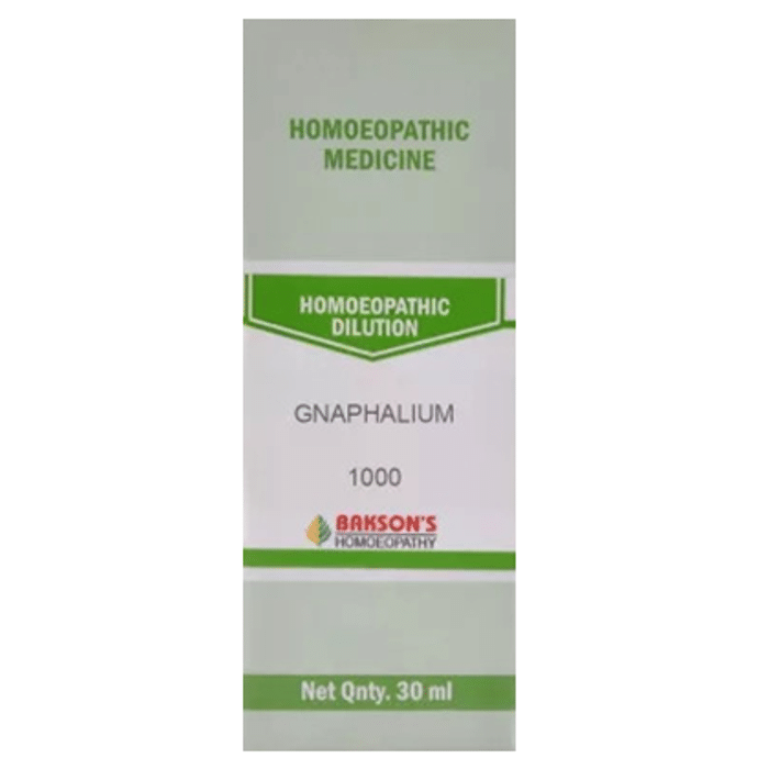 Bakson's Gnaphalium Dilution 1000 CH