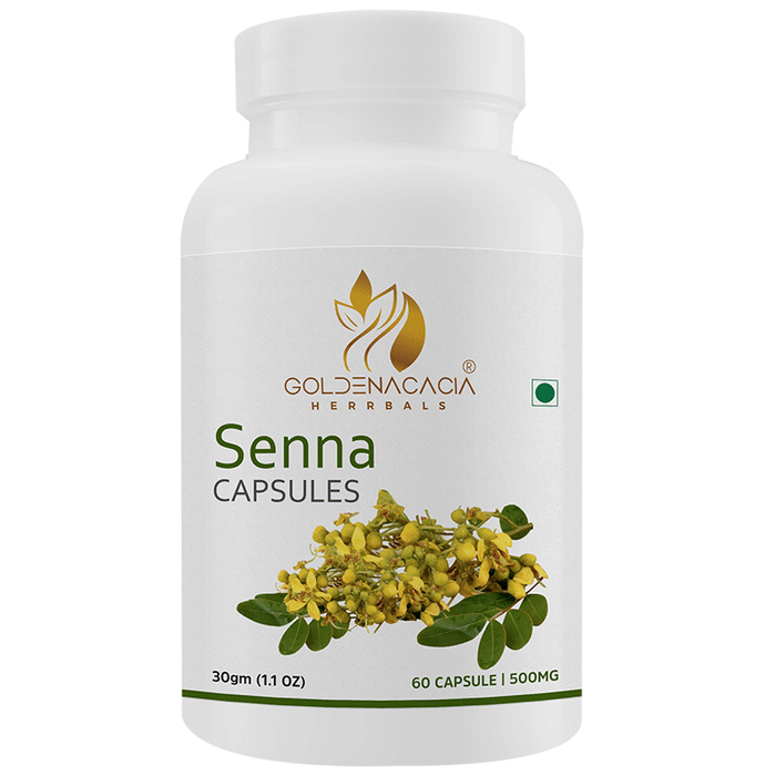 Goldenacacia Herrbals Senna 500mg Capsule