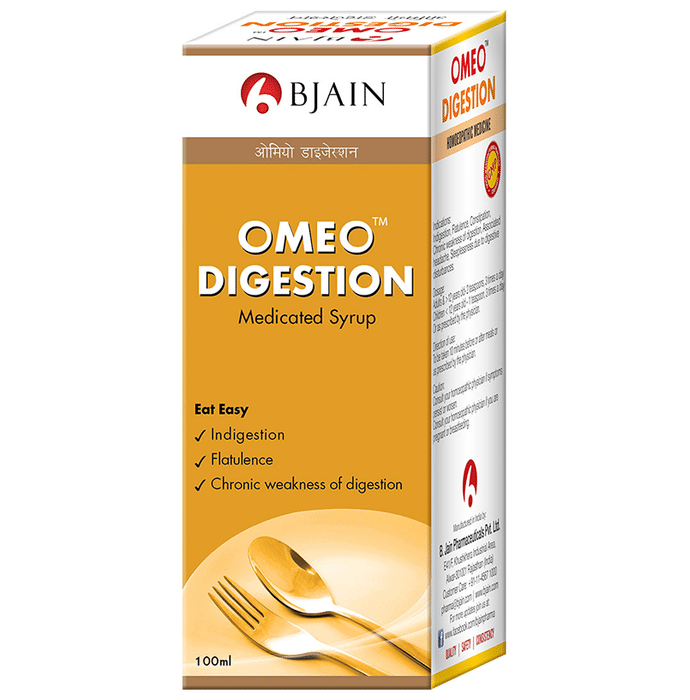 Bjain Omeo Digestion Medicated Syrup