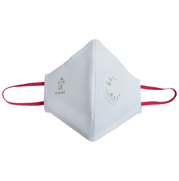 Advind Healthcare Smog Guard N95 Adult Mask with 1 Valve Free Size White