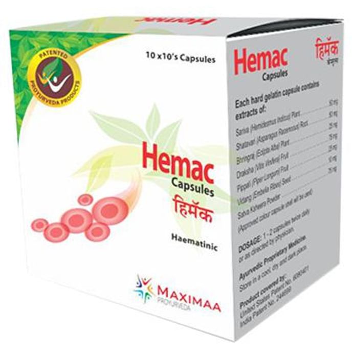 Proyurveda Hemac Anemia Capsule