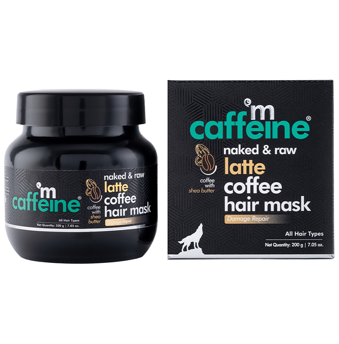 mCaffeine Naked & Raw Coffee Hair Mask Latte
