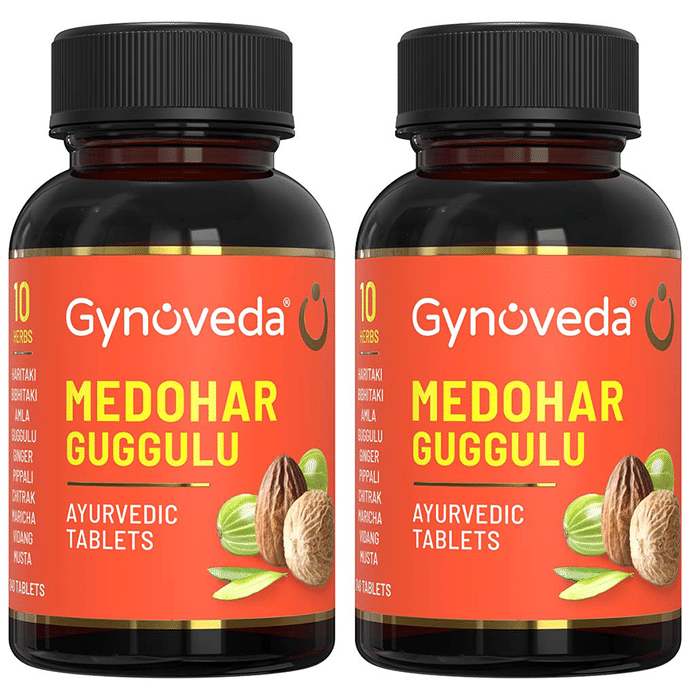 Gynoveda Medohar Guggulu Ayurvedic Tablet (240 Each)