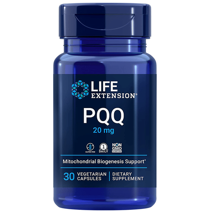 Life Extension Pqq 20mg Vegetarian Capsule