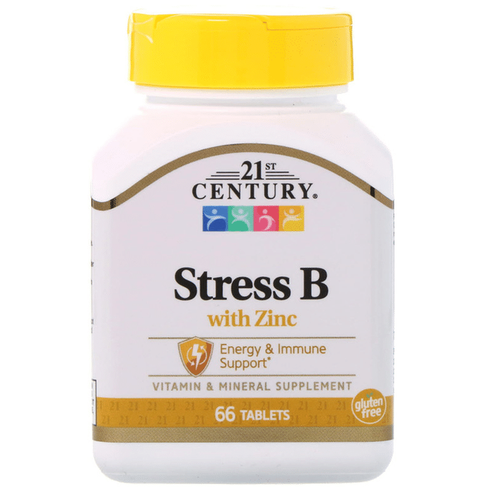 21st Century Stress B with Zinc Tablet