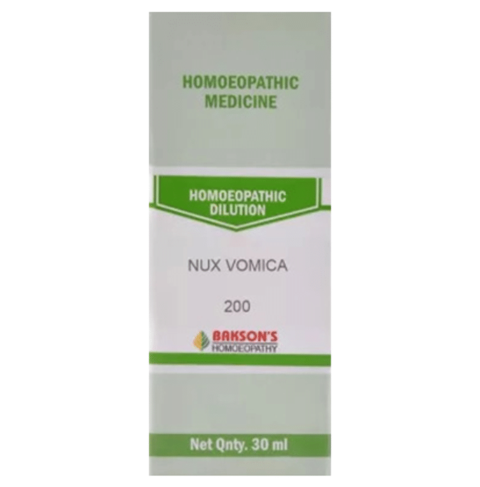 Bakson's Nux Vomica Dilution 200 CH