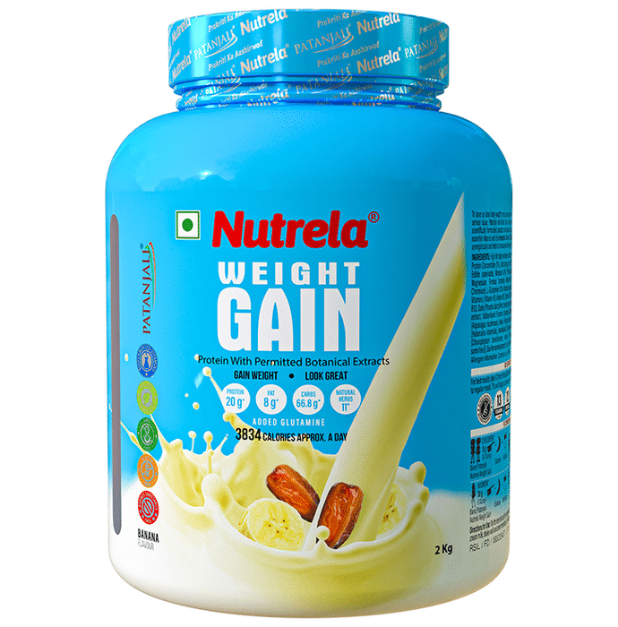 Patanjali Nutrela Weight Gain Powder Banana