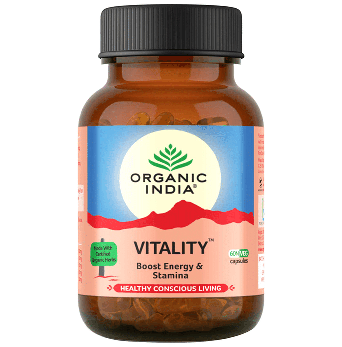 Organic India Vitality Veg Capsule