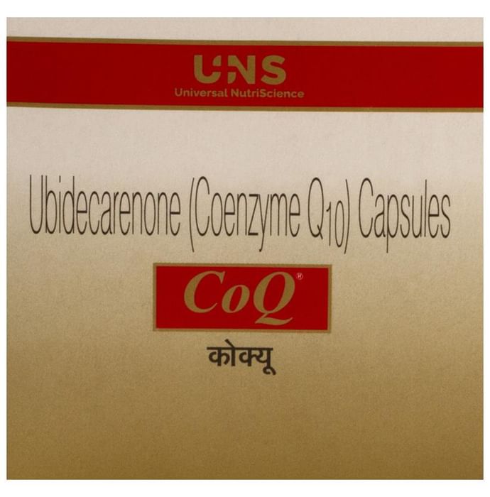 CoQ 30mg Health Supplement Capsule