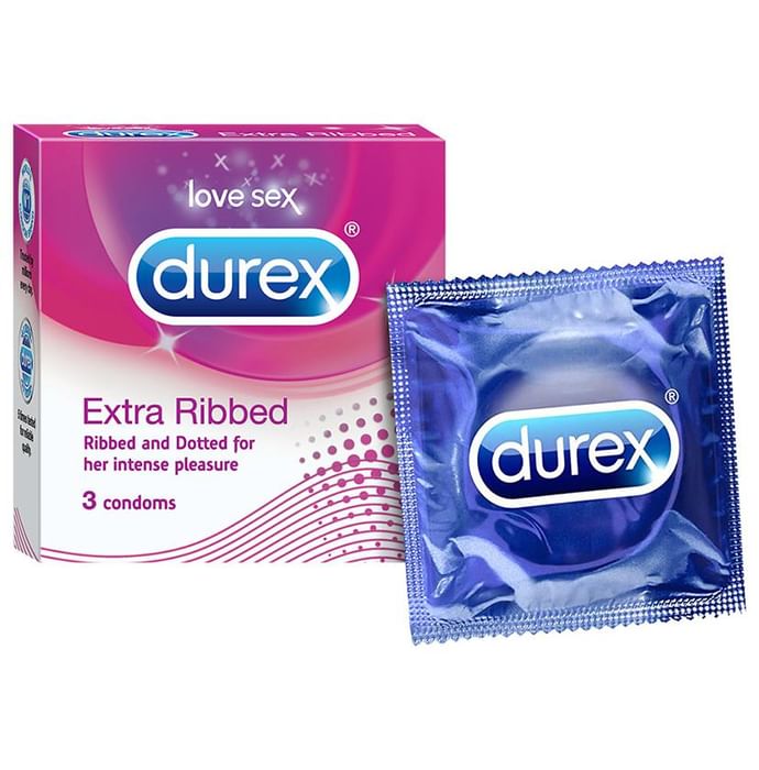 Durex Extra Ribbed Condom