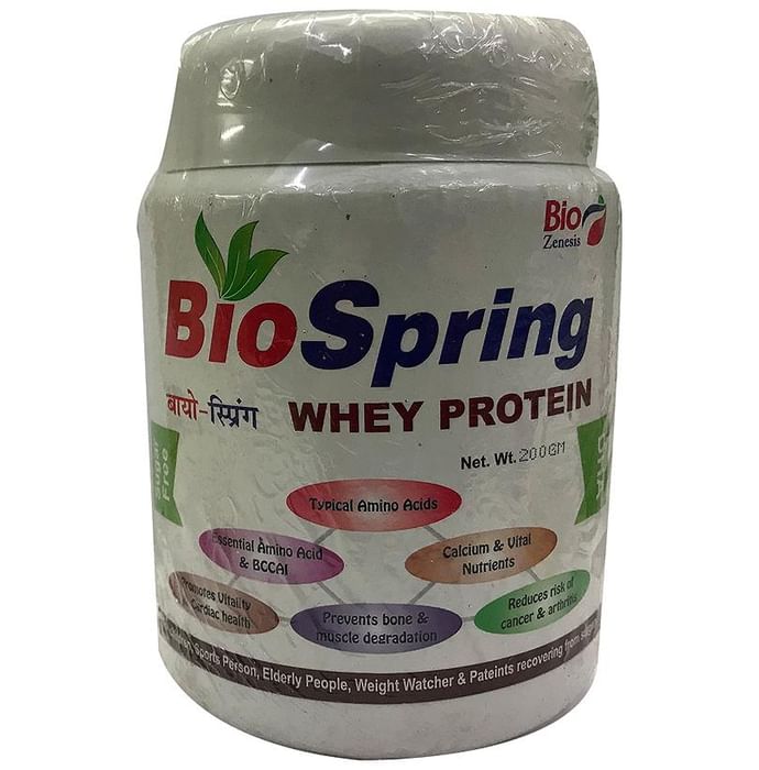 Biospring Whey Protein Powder Sugar Free