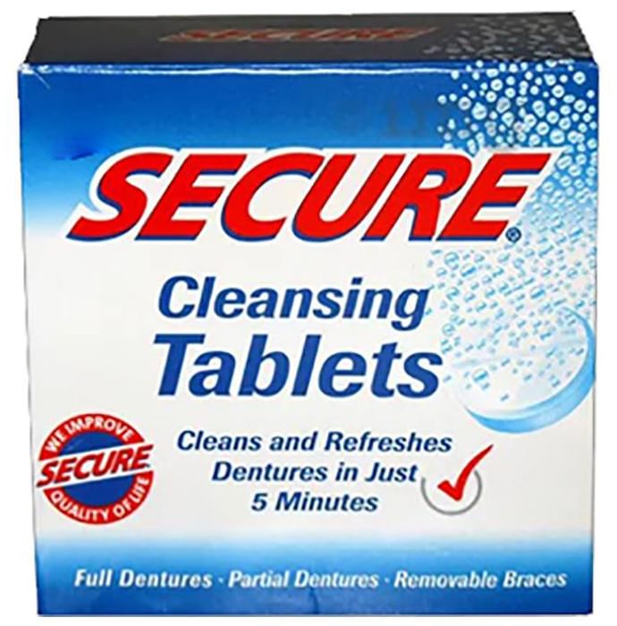 Secure Denture Cleansing Tablet