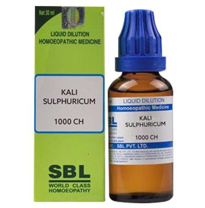 SBL Kali Sulphuricum Dilution 1000 CH