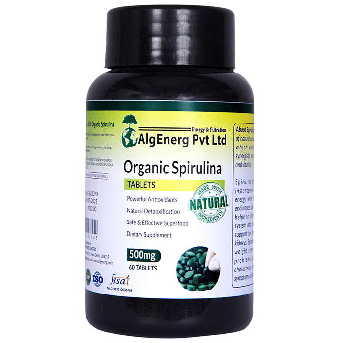 AlgEnergy Organic Spirulina Tablet