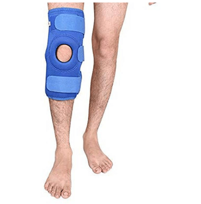 Medtrix Functional Open Patella Hinge Knee Support XXXL Blue