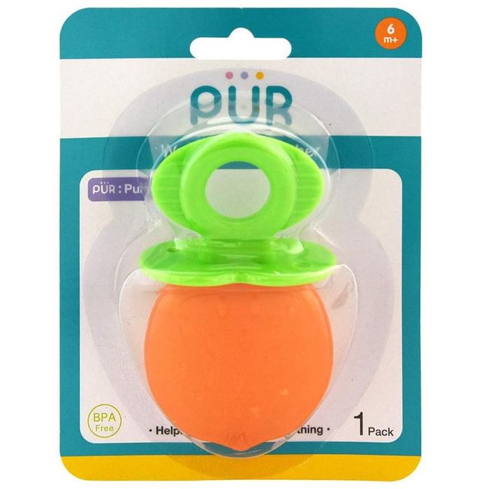 Pur Water Filled Teether Orange