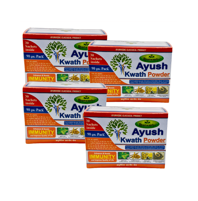 Dhanwantri Ayush Kwath Powder(30 sachet Each)