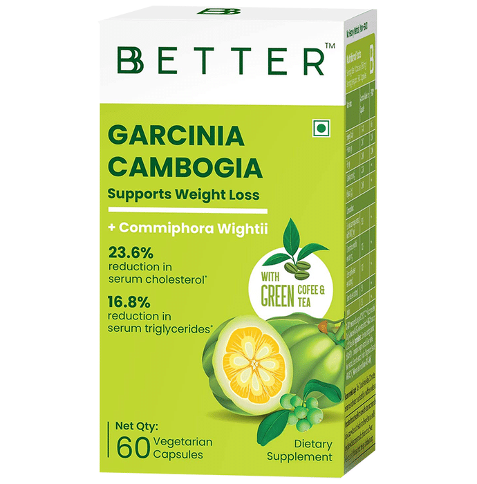 BBetter Garcinia Cambogia Vegetarian Capsule